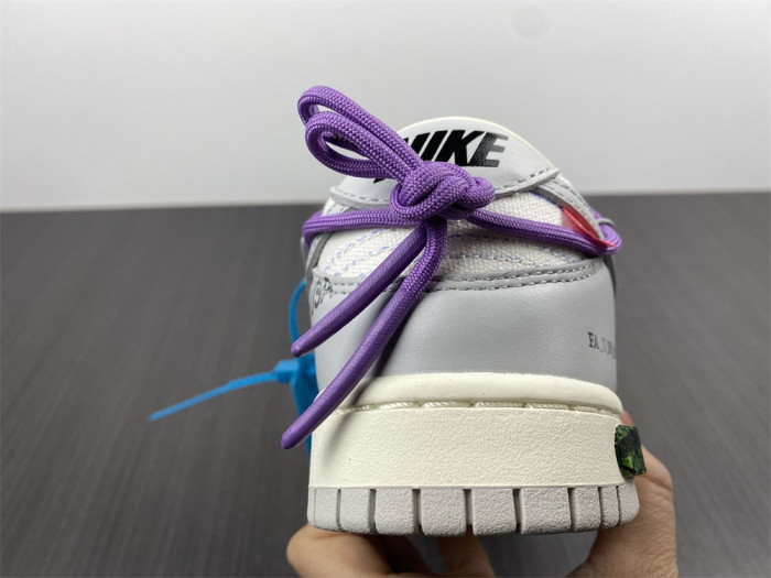 nike dunk low off-white lot 47 dm1602-125