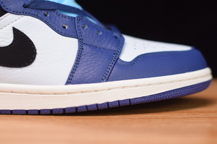 air jordan 1 mid deep royal blue black 852542-400