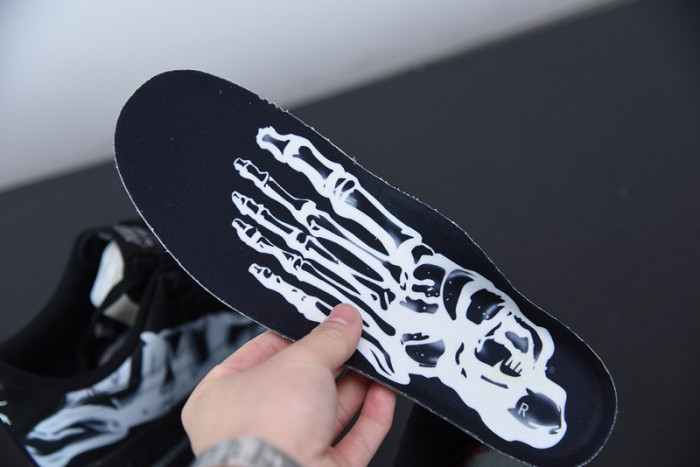 nike air force 1 low black skeleton bq7541-001